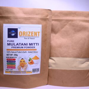 Orizent Pure Multani Mitti Premium Powder for Oil Control and Glowing Skin