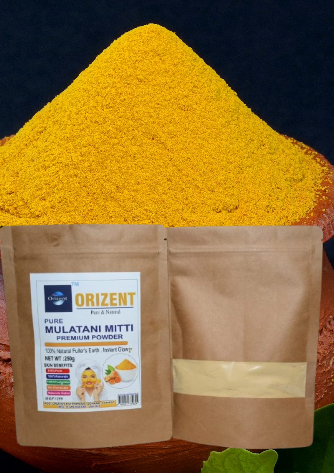 yellow multani mitti